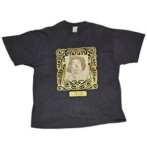 Vintage MGM Grand Wizard Of Oz T-Shirt Scarecrow 1993 USA Mens XL Black Promo SS